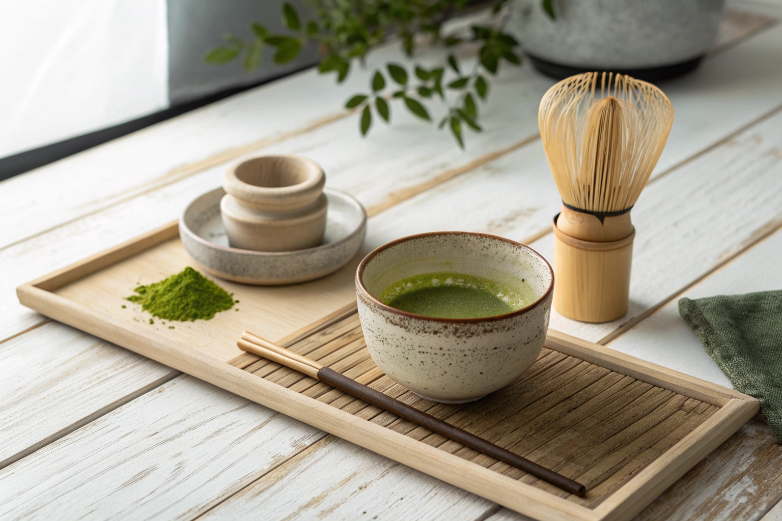 Japanese tea ceremony ritual representing culture