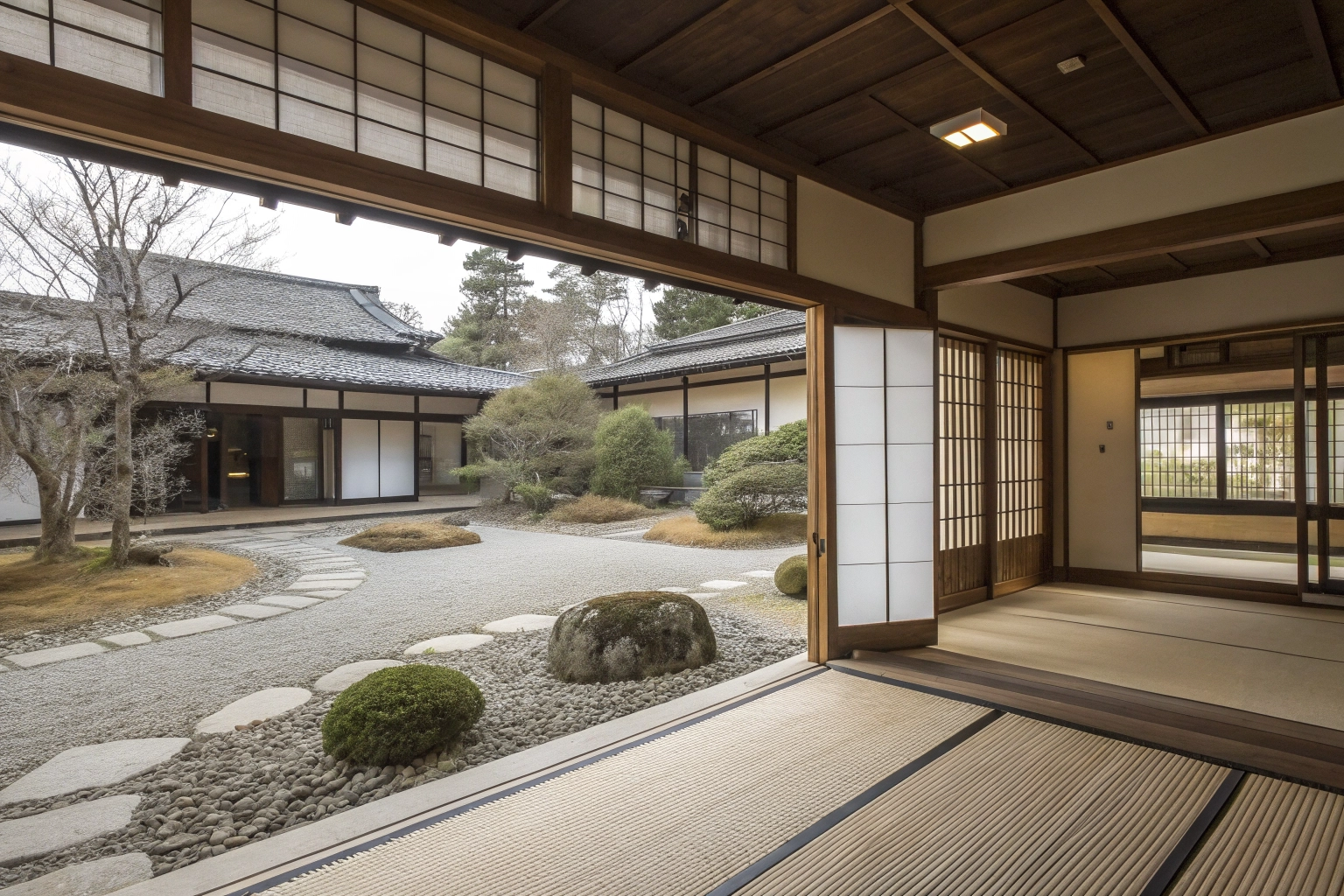Zen interior minimal sliding doors