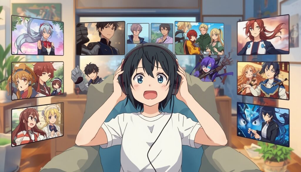 Beginner discovering different animated genres